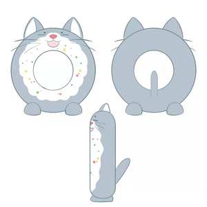 Jouet en peluche doux pour bébé, plusieurs couleurs, broderie personnalisée au micro-ondes - Product Image 4