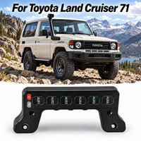 Panneau de commande sans fil 6 interrupteurs pour Land Cruiser LC76, contrôleur électrique 6 gang 12V 24V
