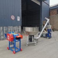 Ligne de production de machines à granulés d'aliments pour animaux pour l'élevage de poulets, bovins, porcs, poissons et volailles, usine de fabrication d'aliments pour animaux
