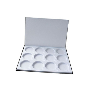 Delicate And Simple Leather 12 Slots Sunglasses Lens Case Optical Lenses Display Boxes