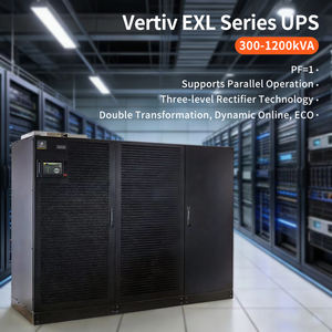 버티브 리버트 EXL Three 60Hz 300KVA 400KVA <span class=keywords><strong>500KVA</strong></span> 600KVA 800KVA 1000KA 1200KVA PF 1 타워 전원 공급 장치 온라인 <span class=keywords><strong>UPS</strong></span> (통신용) - Product Image 1