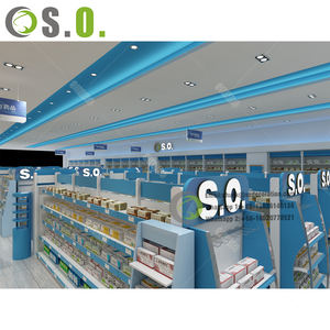 Shero Decoración Calle Tienda Farmacia Diseño Hospital Farmacia Gabinete - Product Image 5