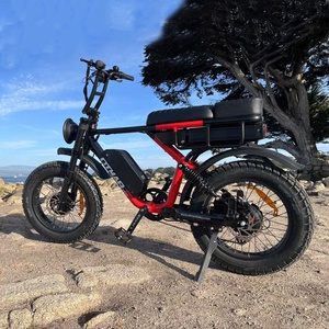 Bicicleta con tracción en las cuatro ruedas de 2000w, suspensión completa, alta velocidad, 2 baterías, gran autonomía, bicicleta todoterreno de gran potencia. - Product Image 2