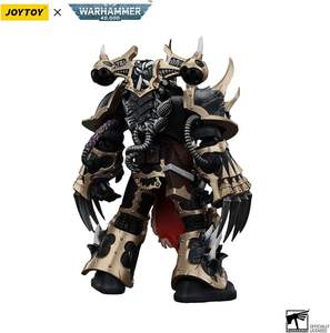 Figura <span class=keywords><strong>de</strong></span> Acción JOYTOY Warhammer <span class=keywords><strong>40K</strong></span> Chaos Space Marines Black Legion Chosen con Garras <span class=keywords><strong>de</strong></span> Rayo, Escala 1/18 - Product Image 2