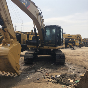 รถขุดไฮดรอลิกแบบตีนตะขาบมือสอง รุ่น 320D2 ขนาด 20 ตัน พร้อมเครื่องยนต์คัมมินส์ กำลัง 136 กิโลวัตต์  พร้อมปั๊มไฮดรอลิกและลูกปืน  ขายสภาพดี - Product Image 5