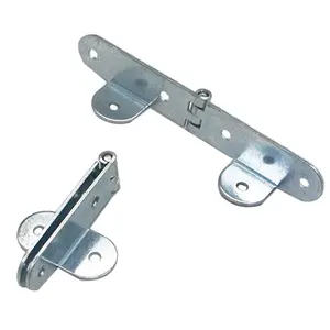 Hardware Accessories Hinge Thickened Long Cabinet Iron Plated Folding Reinforced Fixed Hinge