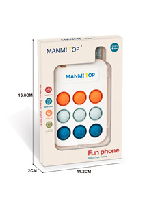 Juguete Antiestrés de Plástico para Apretar, Pelota para Teléfono Móvil, para Niños Unisex, Tabla Educativa para Presionar con los Dedos, Regalo para Bebés y Niños Pequeños - Product Image 6