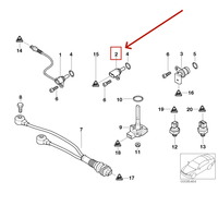 12141438082 12147518628 Sensor Posisi Camshaft Knalpot untuk BMW Seri 3 Seri 5 X3 X5 Sensor Posisi Mesin