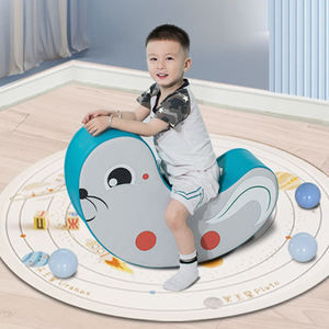 Balançoire classique en mousse haute densité pour enfants, balançoire à <span class=keywords><strong>bascule</strong></span> pour aire de jeux intérieure et extérieure, balançoire en mousse souple pour enfants, jeu souple - Product Image 5