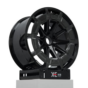 Rines de Fibra de Carbono KILLER BLACK de 18 19 20 22 24 Pulgadas, Rines Forjados para Mercedes Benz AMG G63 G55 GT GLE G800 <span class=keywords><strong>GLS800</strong></span> <span class=keywords><strong>Maybach</strong></span> - Product Image 3