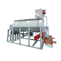Mélangeur de charbon de bois, mélangeur de matériaux de fermentation du café, mélangeur à ruban horizontal, machine de mélange