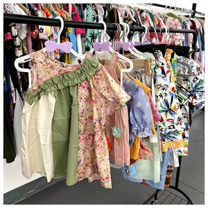 เสื้อผ้าเด็กแบบคละสไตล์มีตราสินค้าใหม่เสื้อผ้ามือสองแบบพันกันลูกบาสัดคุณภาพสูงลูกผู้ชายและเด็กผู้หญิง - Product Image 1