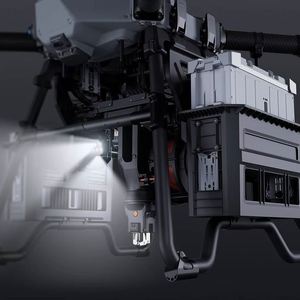 Flycart 100 Large Load Capacity Delivery Cargo <b>Dron</b> FC100 UAV with Empty Hoisting System and Standard Kit Charger Version - Product Image 4