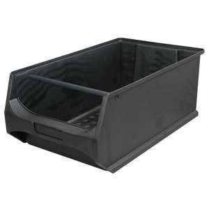 Sichtbox Profi LB 2T, Leitfähige Ausführung, Schwarz, Inhalt 21,8 Litros, LxBxH 500x300x200 Mm, Innen 425x270x190mm - Product Image 1