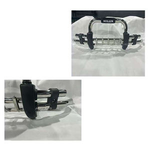 Para parachoques delantero de acero inoxidable para Hilux <span class=keywords><strong>Vigo</strong></span> con protector de parachoques delantero de plástico - Product Image 3