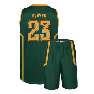 2025 kustom Jersey tim basket jaring sublimasi bordir perguruan tinggi seragam bolak-balik - Product Image 4