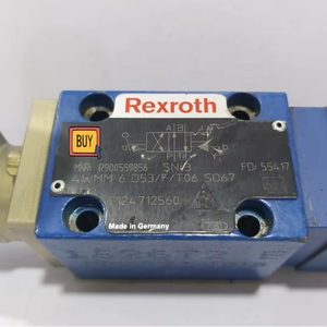 R900559856 4WMM6D5X/F/T06SO67 Direccional Hidráulico Manual de Cuatro Vías NG6 350bar 80L/min - Product Image 5