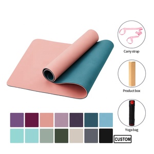 Tapis de yoga personnalisé avec logo Sansd, tapis en TPE antidérapant, tapis de yoga pour le sport, exercices, lignes de positionnement, fitness à domicile, <span class=keywords><strong>gymnastique</strong></span>, pilates - Product Image 2