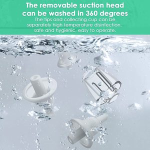 Aspirador nasal eléctrico para bebés Primavera, Otoño e Invierno Snot Multi-Use Limpiador infantil Snot Nasal Thru Aparato nasal - Product Image 3