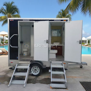 รถพ่วงห้องน้ำเคลื่อนที่แบบกำหนดเองสำหรับใช้งานกลางแจ้ง ปี 2025 - Product Image 2