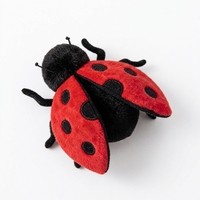 Jouets en peluche Coccinelle, Poupées Mantis, Figurines Araignée et Fourmi - Style Dessin Animé en Polypropylène et Coton, Jouets Farces de Haute Qualité et Cadeaux pour le Zoo