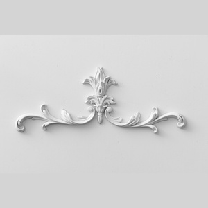 JMZ18 Rosette d'angle en PU gaufré, ligne dorée, imperméable et anti-salissure, pour cuisine, salle de bain, salon - Product Image 1