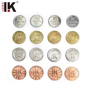 Empujador de monedas personalizado de alta calidad de fichas, venta al por mayor, máquina expendedora de juegos de arcade de Metal, funciona con monedas para diversión de lavandería - Product Image 2