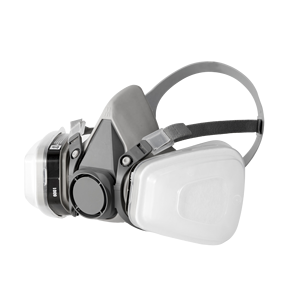 Masker <span class=keywords><strong>Gas</strong></span> pelindung Respirator 7 in 1, penutup setengah wajah 6200 untuk bahan kimia beton poles - Product Image 3