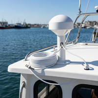 Antenne champignon active double mode GPS BeiDou Arronna Marine, étanche, câble SMA, pour positionnement de bateau