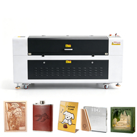 Découpeuse laser CO2 de qualité industrielle haute précision DXF pour acrylique, bois, papier, cristal - Machine CNC certifiée CE avec refroidissement par eau