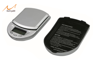 ميزان إلكتروني رقمي صغير محمول بسعة 500 جرام/0.01 جرام للذهب والفضة والمجوهرات مع شاشة LCD وأداة قياس متعددة الوحدات تعمل بالبطارية - Product Image 5