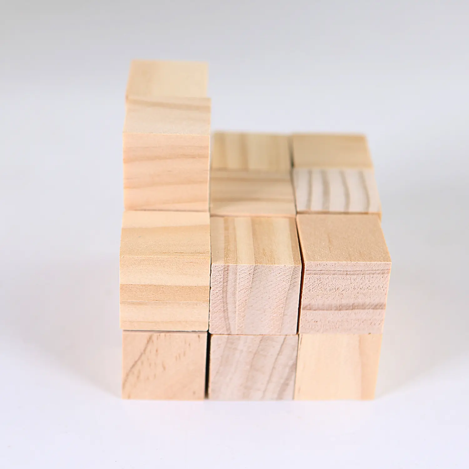 Bloque de volumen cuadrado, material didáctico de matemáticas, 2cm, juguete de bloques de construcción de montaje tridimensional educativo para niños cuadrados