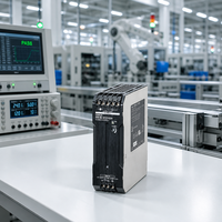 Alimentation électrique à découpage S8VK-S12024 120W DC24V 5A, sortie unique, haute efficacité industrielle, AC100-240V, rail DIN