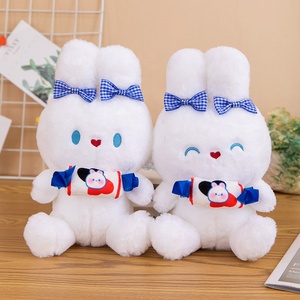 Glory Star - Peluches Personalizados de 25 cm, Juguetes de <span class=keywords><strong>Peluche</strong></span> para Bebés, Muñecos de <span class=keywords><strong>Peluche</strong></span> Suaves de Conejo, Pato, Panda, Relleno de Algodón PP, Color Personalizado - Product Image 3