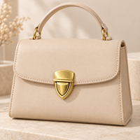 Fermoir triangulaire en laiton Deepeel BB253 pour sacs à main en cuir, accessoires de fabrication, attache décorative, OEM