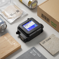 WAISU Mini máquina de codificación portátil de mano Manual QR código fecha Bracode impresora de inyección de tinta para tela y tubos para almacén