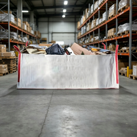 Sac de chantier géant autoportant en PP pour déchets, sac de démolition, sac de récupération, sac de conteneur Hippo