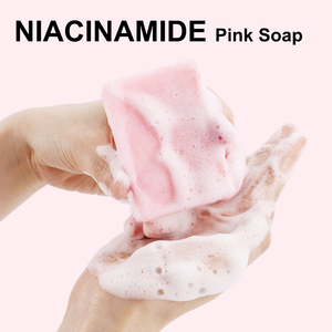 Jabón facial y corporal de niacinamida de etiqueta privada-Exfoliación suave y control de aceite, combate <span class=keywords><strong>la</strong></span> opacidad naturalmente - Product Image 2