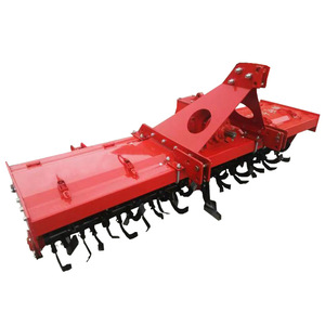 Farm <b>Cultivator</b> Rotary Tiller Red 4 Wheel Soil Tillage Machine High Productivity Gearbox - Product Image 4