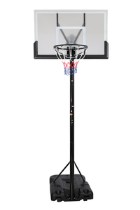 M.Dunk 3,05 M Sistema de red de aro de baloncesto independiente portátil Uso en interiores Borde de metal con altura ajustable y ruedas móviles - Product Image 5