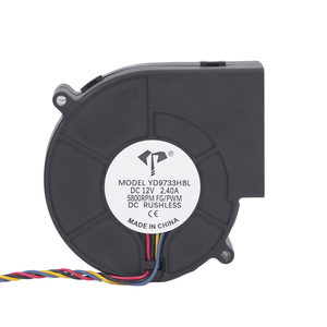 9733 Industrieller DC-Lüfter 97*97*33mm 12/24V 4200-5100 U/min Hochgeschwindigkeits-Bürstenloser Lüfter - Product Image 1