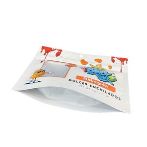 Bolsa de Mylar con Cierre Ziplock para Dulces Masticables, Resistente a Niños, Reutilizable, con Logotipo Personalizado Impreso, OEM, Bajo MOQ, Precio de Fábrica DDP - Product Image 6