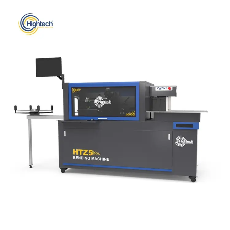 Hightech HTZ5 tijeras automáticas máquina dobladora de letras de canal para Letras de canal