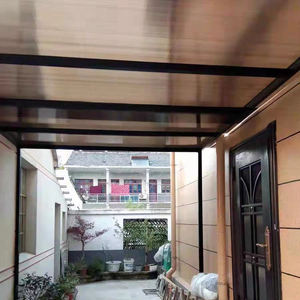 Supports Verticaux Intégrés Panneaux en Polycarbonate Vierge <span class=keywords><strong>Danpalon</strong></span> 100% avec Protection UV pour Vitrage de Serre - Product Image 5