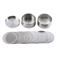 Tamis à diamants Gemtrue 75 plaques, diamètre 80 mm, en acier inoxydable, entièrement étanche, outil de tri précis pour bijoutiers et laboratoires de gemmes