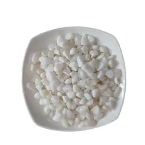 Natural Outdoor Decorative Pebbles Indoor High Polished Vases Coloured Stones Pebbles White Cobble Pebble Stones