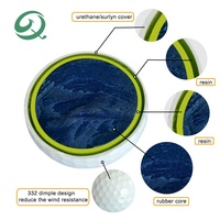 Pelotas de Golf de Uretano Suave de 3, 4 y 5 Capas para Torneos, Pelotas Blancas sin Marca Personalizadas de Primera Calidad al por Mayor
