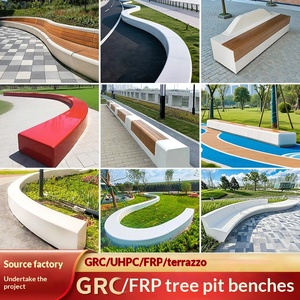 GRC Outdoor <b>Leisure</b> Seat & Fiberglass Stool for School Park Customized Guangdong Province - Product Image 2
