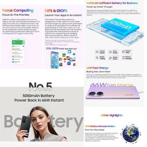 <span class=keywords><strong>Blackview</strong></span> A200 Pro Smartphone 120HZ AMOLED écran incurvé 108MP caméra 66W <span class=keywords><strong>chargeur</strong></span> rapide PD 5050mAh batterie 12GB RAM 256GB GPS - Product Image 2