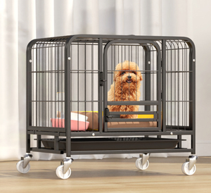 USMILEPET yeni varış sıcak satış üreticisi Pet kafesleri kapalı kullanım için kafesleri köpekler için demir köpek kafesi büyük köpek için - Product Image 4